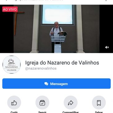 Cultos online durante a quarentena